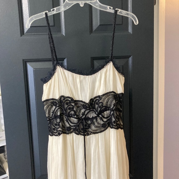 Zara Woman Vintage Slip Dress tulle midi with lace and sequin detail - Picture 2 of 9